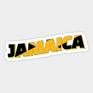 Jamaica Vintage style retro souvenir Sticker